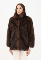 MEHRAN Pelliccia marrone da donna 25297DBRW DBRW MEHRAN 