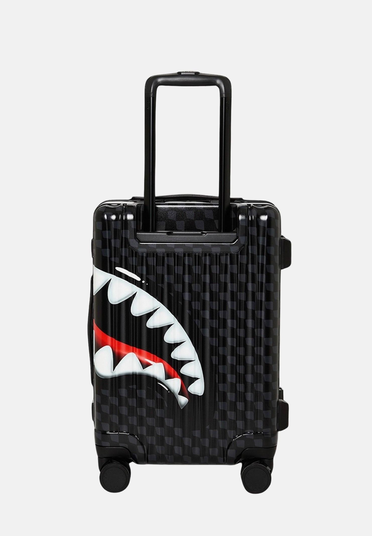SPRAYGROUND Trolley Shark in Paris Baloon Carry-On nero per uomo e donna 910CL317NSZ . SPRAYGROUND 