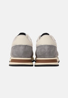 BLAUER Sneakers panna e grigie da uomo con logo S6RYDER01-NYS CRGR BLAUER 