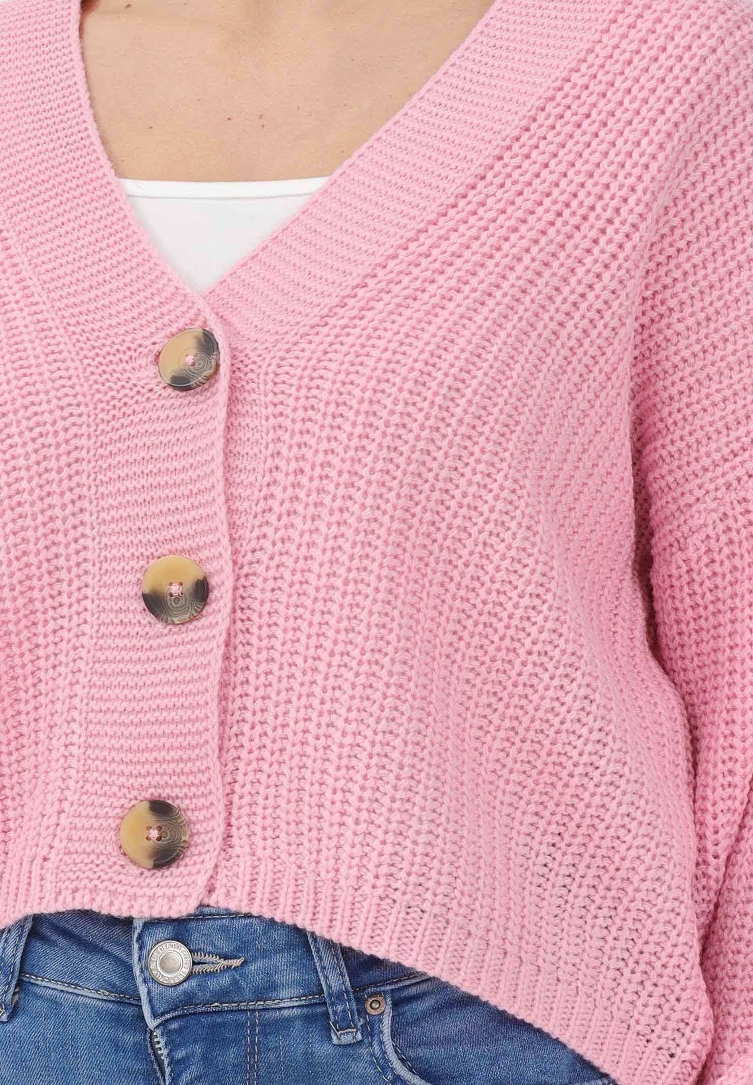 ONLY Cardigan corto rosa da donna 15211521 PRPI ONLY 