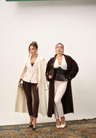 ELISABETTA FRANCHI Blusa latte da donna con dettaglio gioiello CA12356E2 DZ9 ELISABETTA FRANCHI 