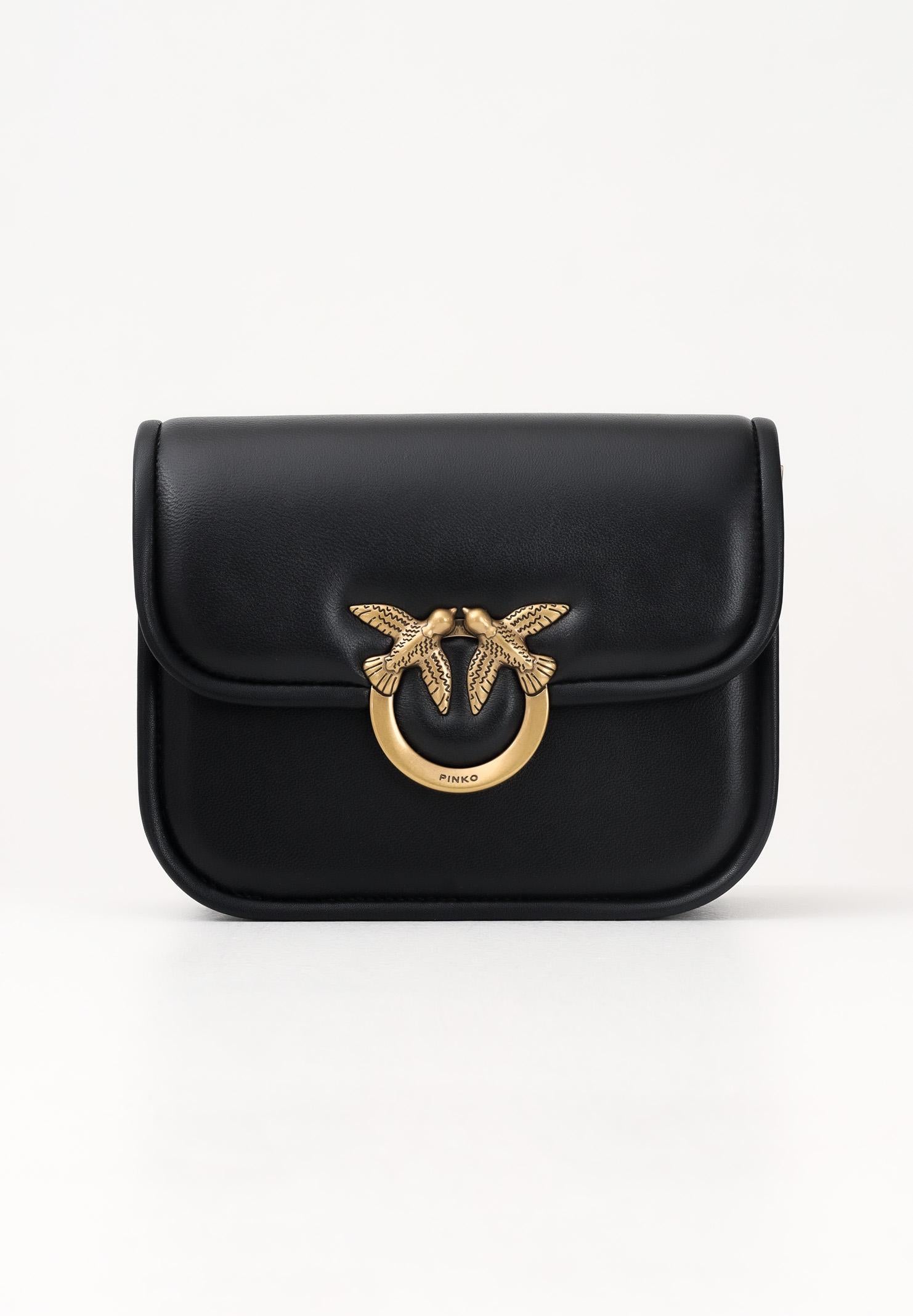 PINKO Borsa a spalla LOVE BOX BAG FL MINI nera da donna 104297A26L Z99Q PINKO 