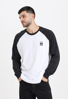 ADIDAS ORIGINALS T-shirt a manica lunga GRAPHIC bianca e nera da uomo JW0164  ADIDAS ORIGINALS 