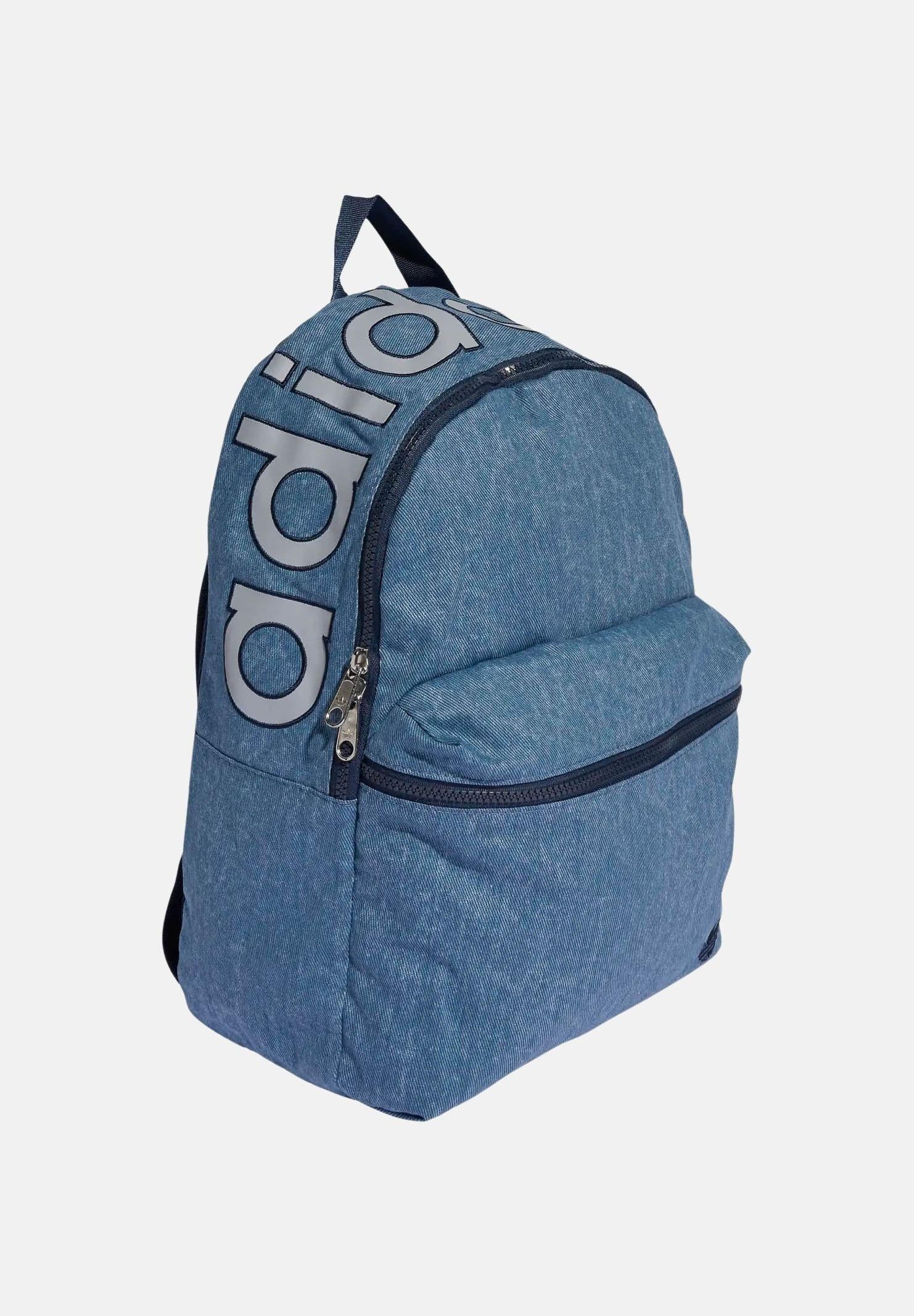 ADIDAS ORIGINALS Zaino CL Washed Effect in denim per uomo e donna KC8647 . ADIDAS ORIGINALS 