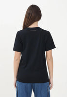 MAISON MARGIELA T-shirt a manica corta nera per donna, ragazzi e bambini con grafica "Stamp Numbers" M60775MM04I M6900 MAISON MARGIELA 