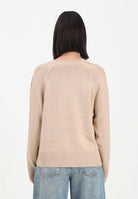 ARMANI EXCHANGE Maglioncino con scollo a V beige da donna XW001335AF13774 U1051 ARMANI EXCHANGE 