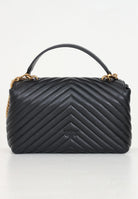 PINKO Borsa a mano Classic Love Bag Puff nera da donna 100043A0GK Z99Q PINKO 