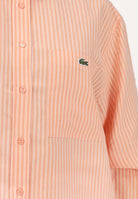 LACOSTE Camicia a manica lunga arancio da donna CF1429 4HI LACOSTE 