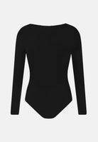 TOMMY JEANS Body a manica lunga nero da donna con logo DW0DW22533 BDS TOMMY JEANS 