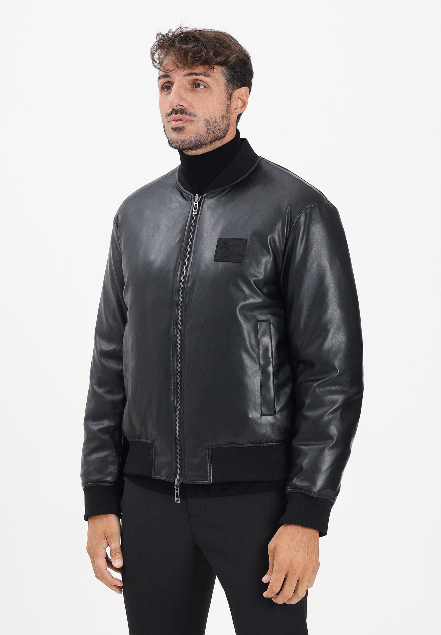 ARMANI EXCHANGE Bomber reversibile nero da uomo XM001104AF16647 UC001 ARMANI EXCHANGE 
