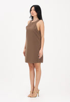 ARMANI EXCHANGE Abito corto marrone da donna XW002304AF21529 U6136 ARMANI EXCHANGE 