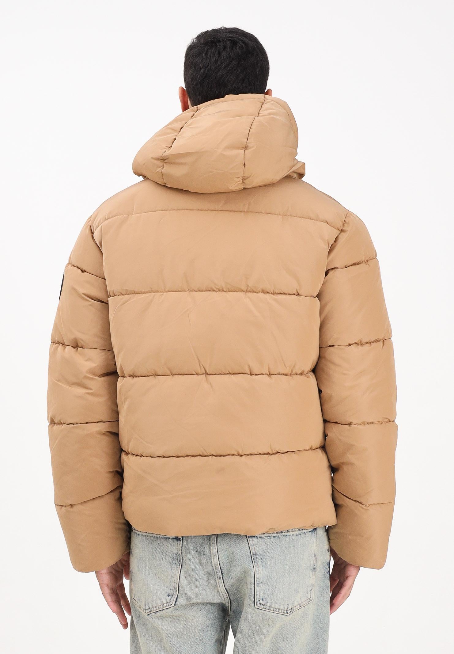 BARROW Piumino color cammello per uomo e donna con peluche orsetto coordinato F5BWUAPF014 BW037 BARROW 