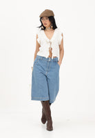ONLY Bermuda in denim medio da donna 15371313 MEBL ONLY 