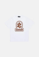 T-shirt a manica corta bianca per bambino e bambina con logo "Invicta Dsquared2" DQ2924D0AD3-B DQ100 DSQUARED2 