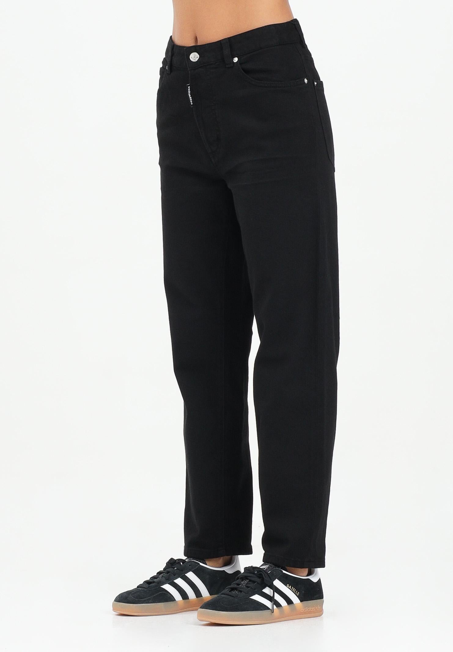 DSQUARED2 Jeans Boston Jean nero per donna, ragazzi e bambini DQ3140D0A4E DQ900 DSQUARED2 