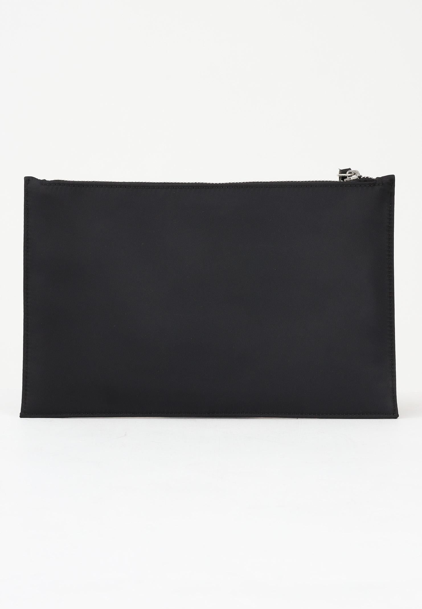 GCDS Pochette nera per uomo e donna con logo GCDSEP002 99 GCDS 