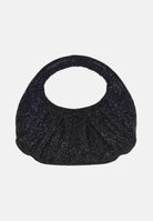 TWENTY FOURHAITCH Borsa a mano nera da donna con strass LB1006262P NE TWENTY FOURHAITCH 