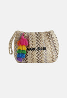 MARC ELLIS Pochette Buby S Claire C beige da donna con motivo zig-zag BUBY-S-CLAIRE-C MUNA MARC ELLIS 