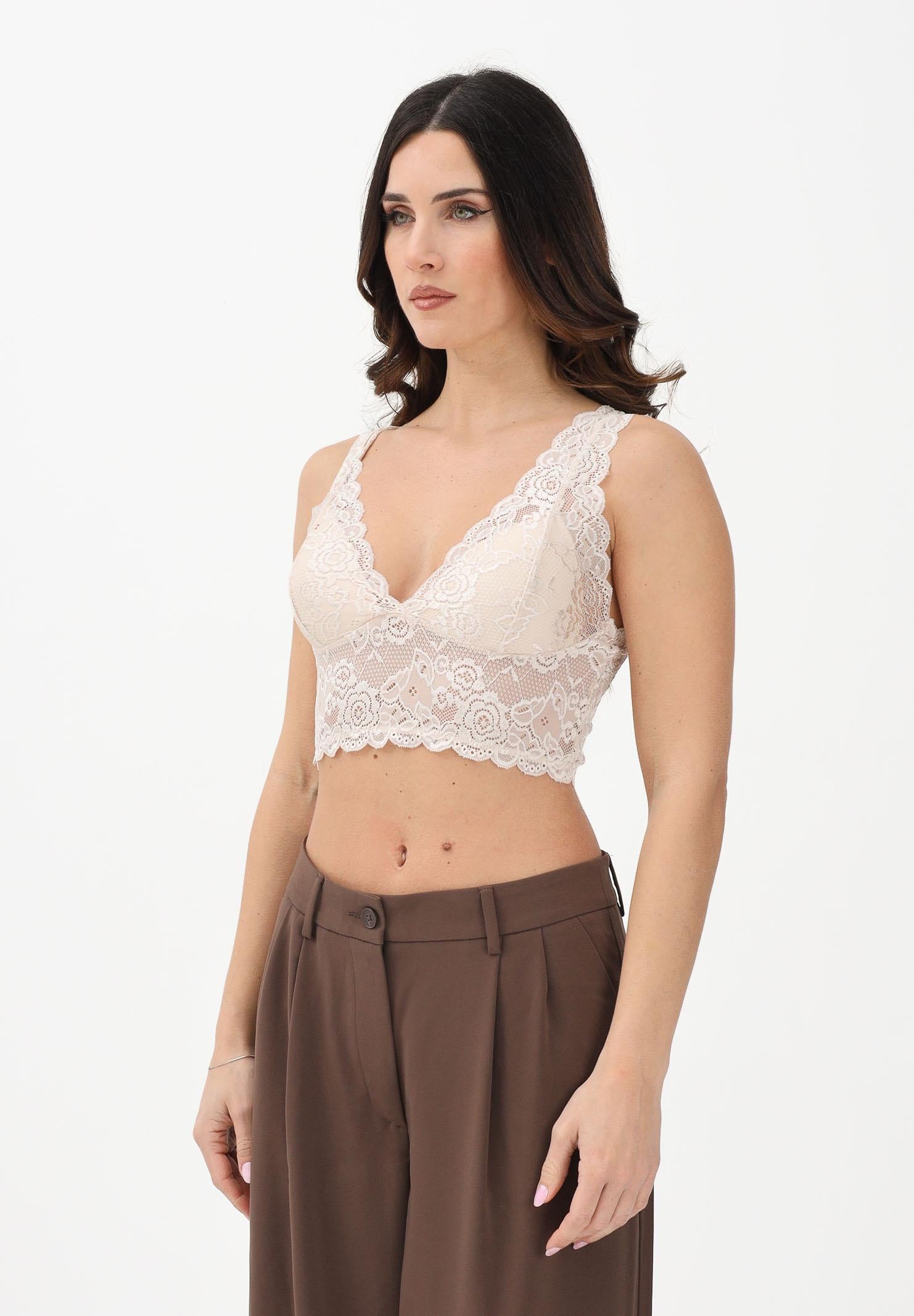 ONLY Bralette panna da donna 15107599 PETA ONLY 