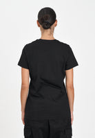 DIESEL T-shirt a manica corta nera per donna, ragazzi e bambini con logo Diesel J025260CATM K900 DIESEL 