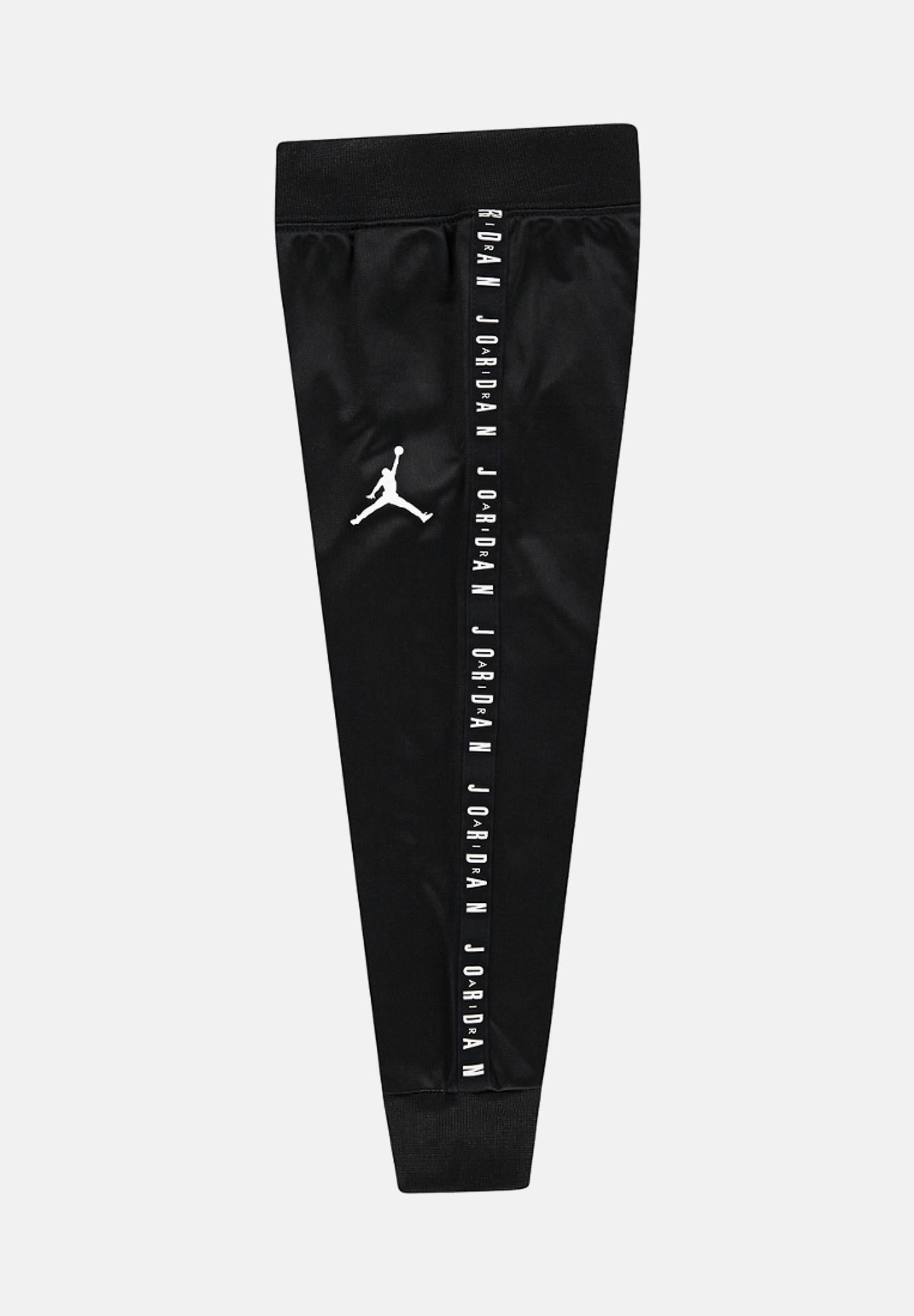 JORDAN Tuta blu e nera da bambino con bande logate 95A449 J8A JORDAN 