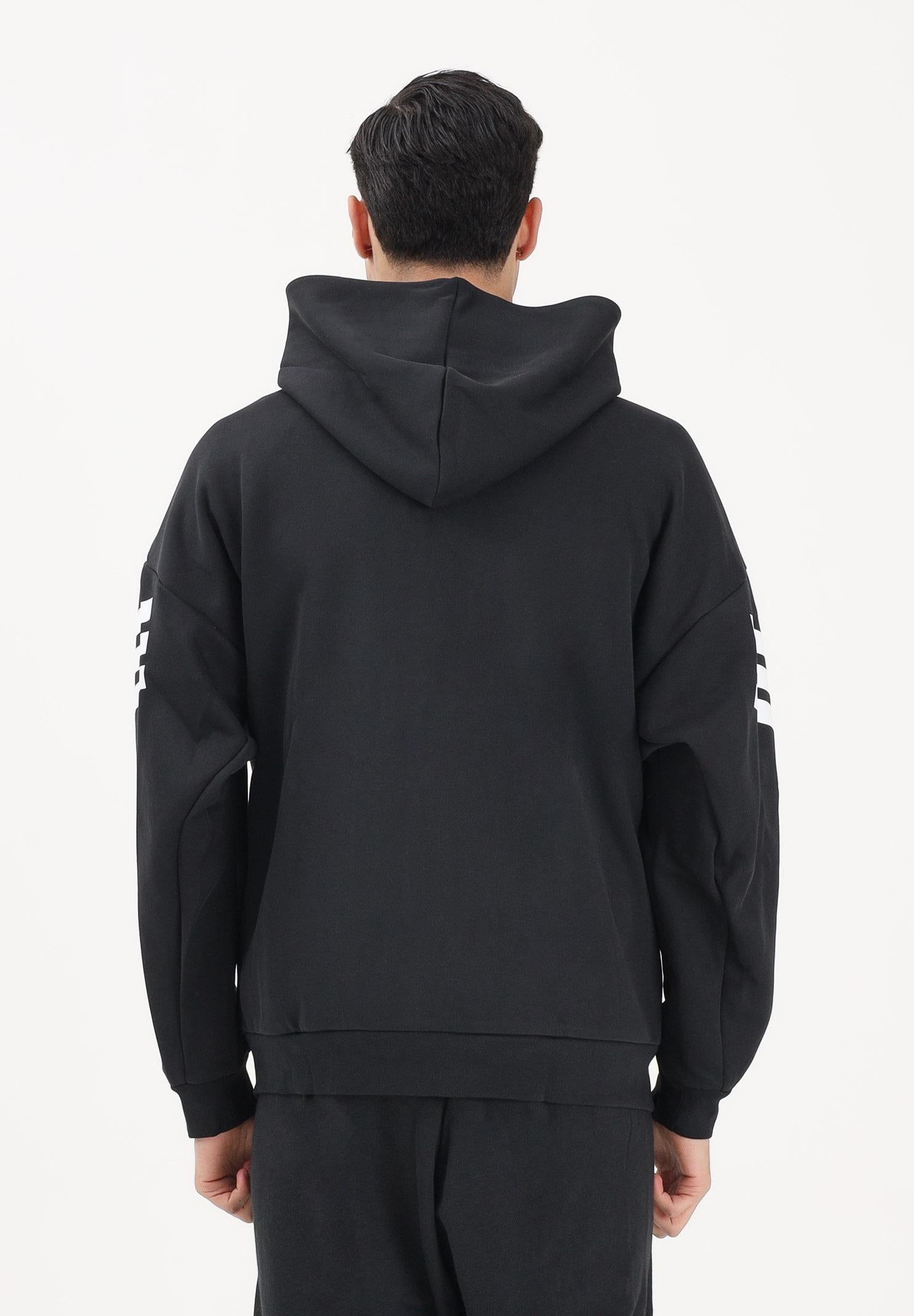 ADIDAS PERFORMANCE Felpa con zip Future Icons 3-Stripes nera da uomo JD4827 . ADIDAS PERFORMANCE 