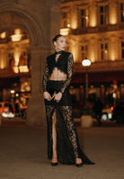 SANTAS Coordinato ÉTOILE NOIRE nero da donna PV2613 NE SANTAS 