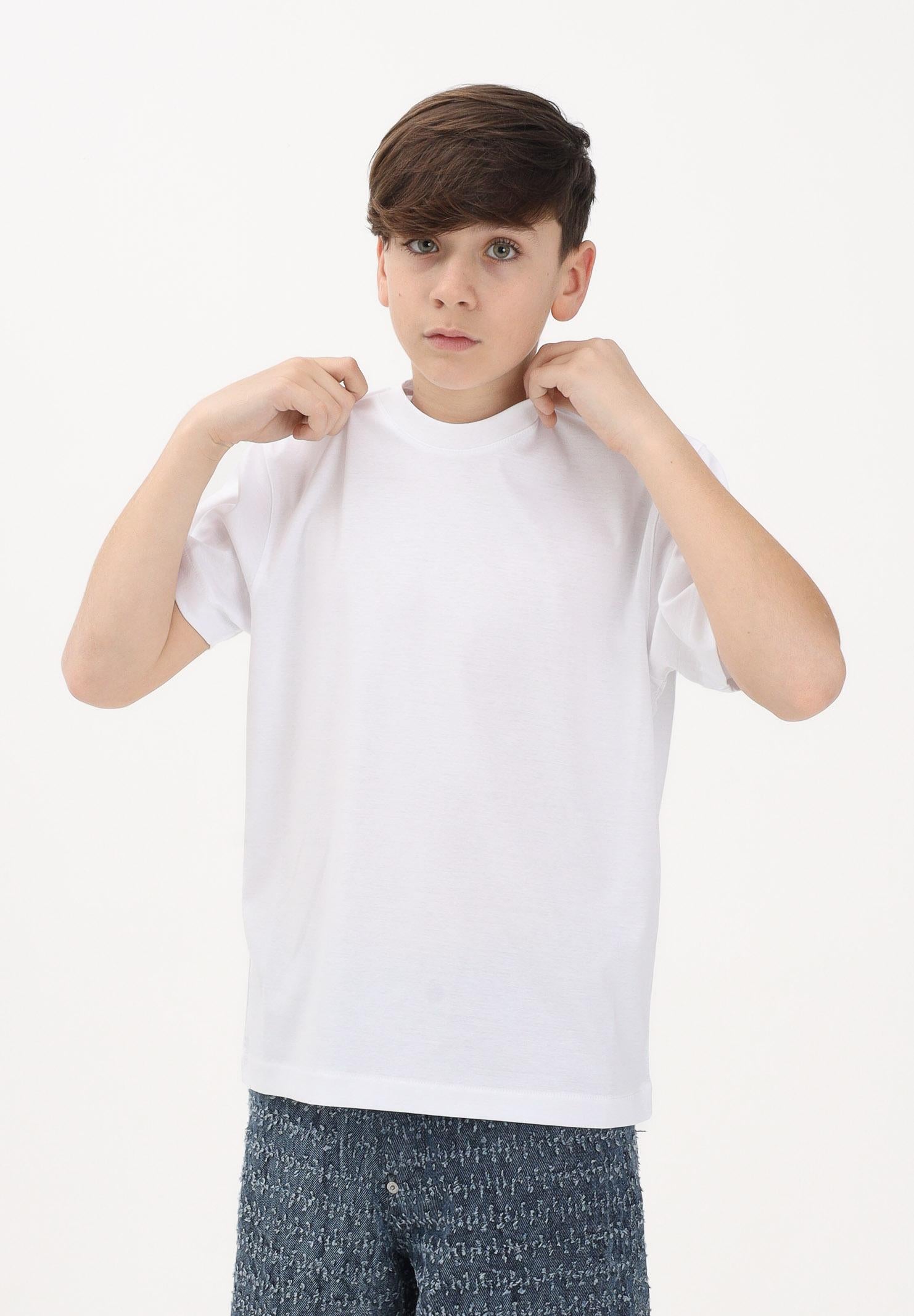 I'M BRIAN T-shirt a manica corta bianca da bambino TS3742J 002 I'M BRIAN 