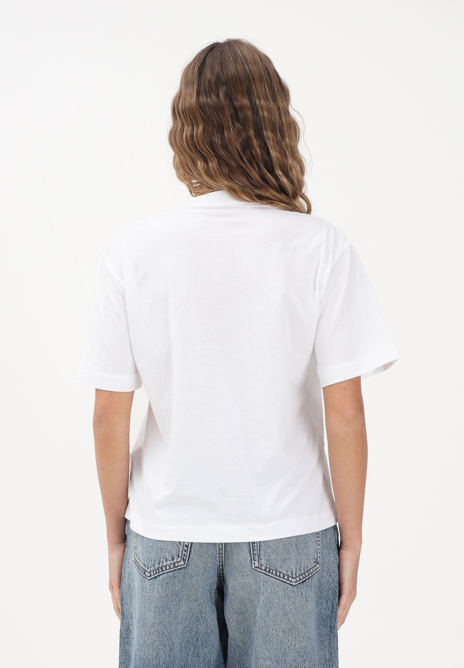 CALVIN KLEIN JEANS T-shirt a manica corta bianca da donna con logo LV047F800G YAF CALVIN KLEIN JEANS 