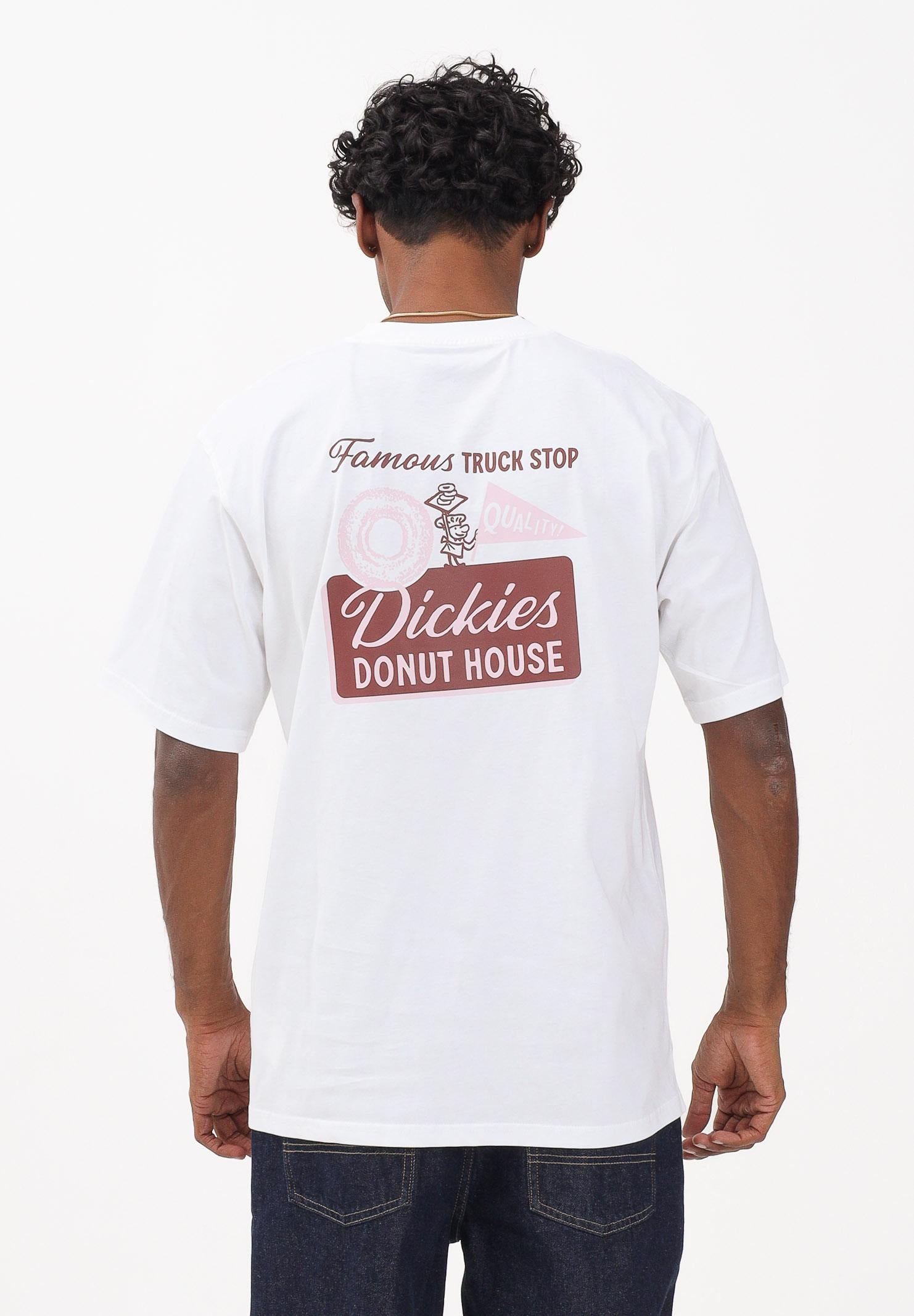 DICKIES T-shirt manica corta Donut House bianca da uomo DK0A87QN0WH1  DIckies 