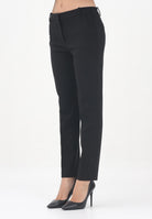 PINKO Pantalone nero da donna a sigaretta 100155A24D Z99 PINKO 