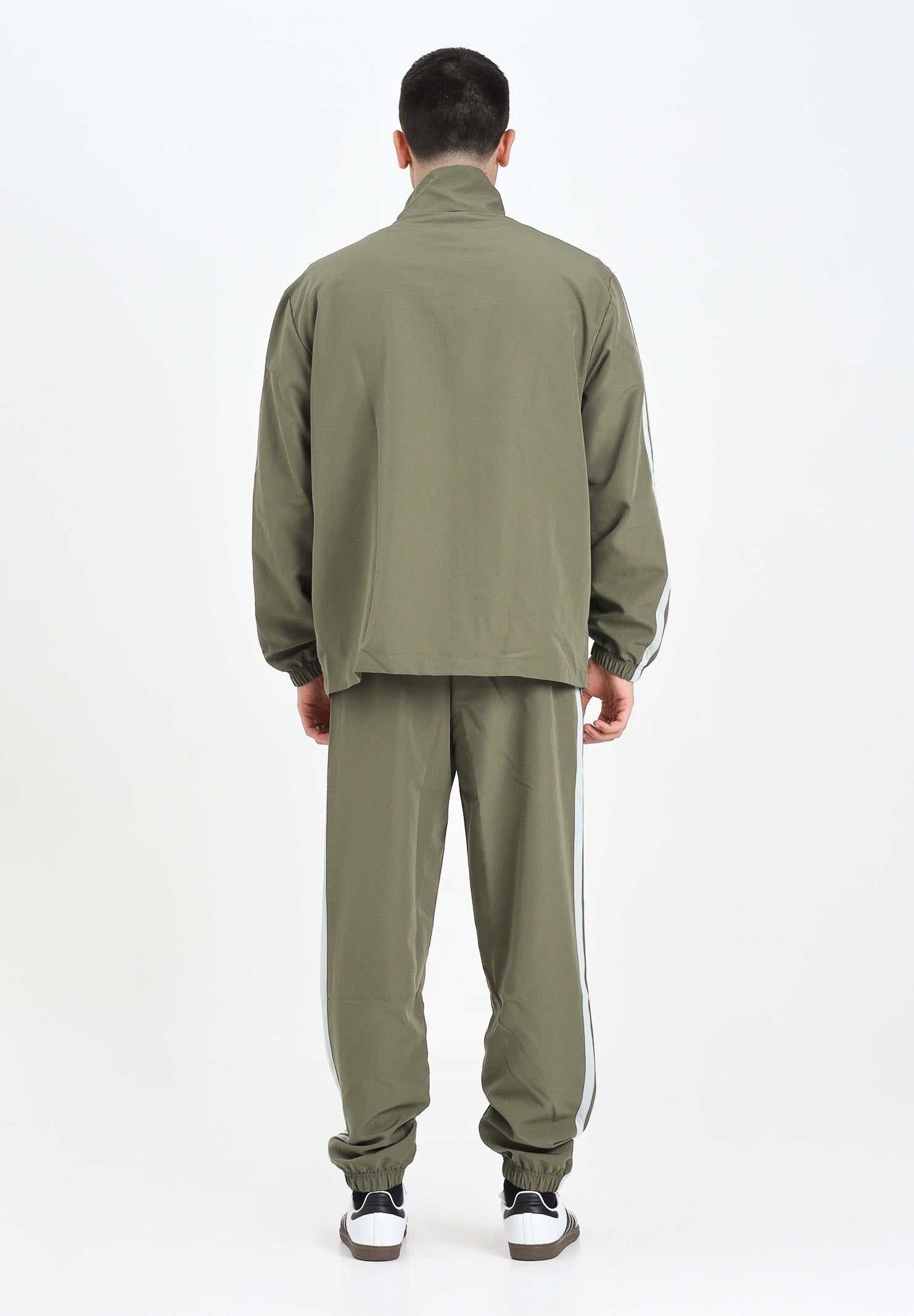 ADIDAS PERFORMANCE Tuta Sportswear Basic 3-Stripes Woven verde da uomo JI8850 . ADIDAS PERFORMANCE 