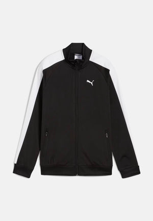 PUMA Felpa con zip T7 ALWAYS ON nera per bambino e bambina 629875 01 PUMA 