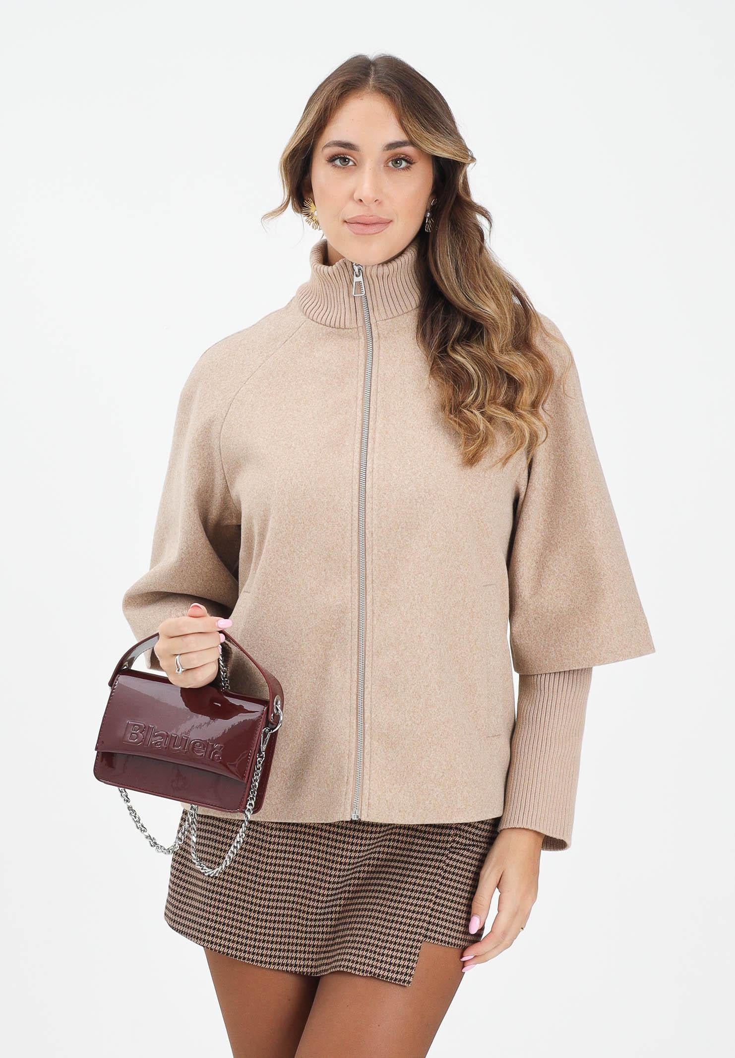 JDY Cappotto corto beige da donna 15353907 Camel JDY 