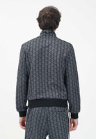 LACOSTE Felpa con zip Paris nera da uomo SH1368 4PC LACOSTE 