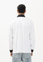 ADIDAS ORIGINALS Polo a manica lunga 3-Stripes bianca da uomo KE3575 . ADIDAS ORIGINALS 