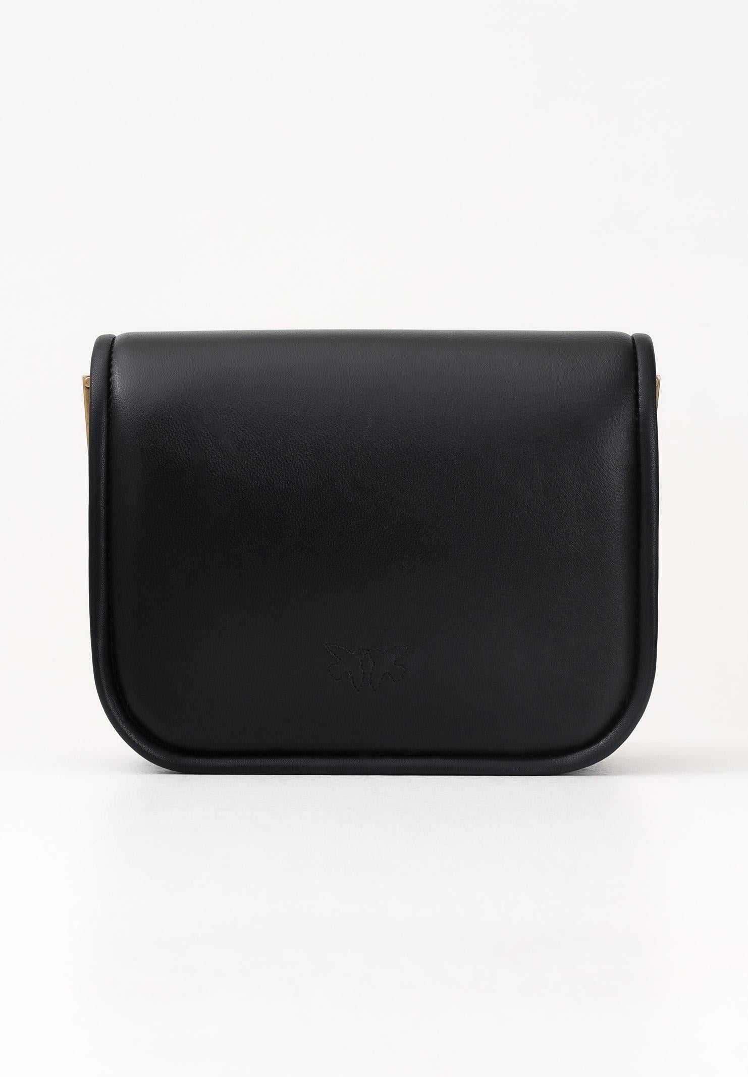 PINKO Borsa a spalla LOVE BOX BAG FL MINI nera da donna