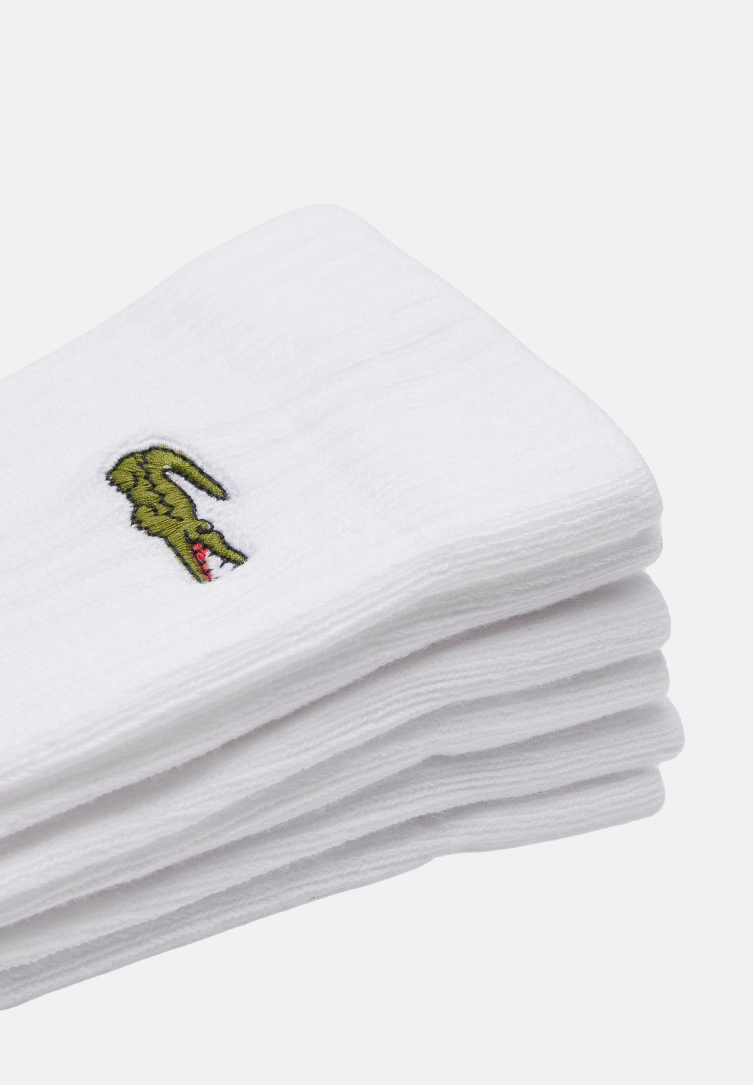 LACOSTE Calzini (3 paia) bianchi per uomo e donna RA4182 Z92 LACOSTE 