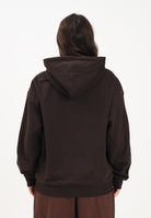 ADIDAS ORIGINALS Felpa con cappuccio ADICOLOR CLASSICS 3 STRIPES marrone da donna KE0880 . ADIDAS ORIGINALS 