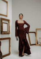 SANTAS Body manica lunga FIERTÉ prugna da donna PV2607 PR SANTAS 