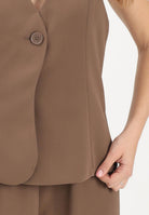 ARMANI EXCHANGE Tuta elegante marrone da donna XW001941AF21529 U6136 ARMANI EXCHANGE 