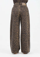 ADIDAS ORIGINALS Jeans Loose Leopard in denim beige da donna KA2680 . ADIDAS ORIGINALS 