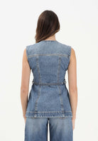 SPORTMAX Gilet SPDDOMINIO in denim medio da donna 2612161015600 005 SPORTMAX 