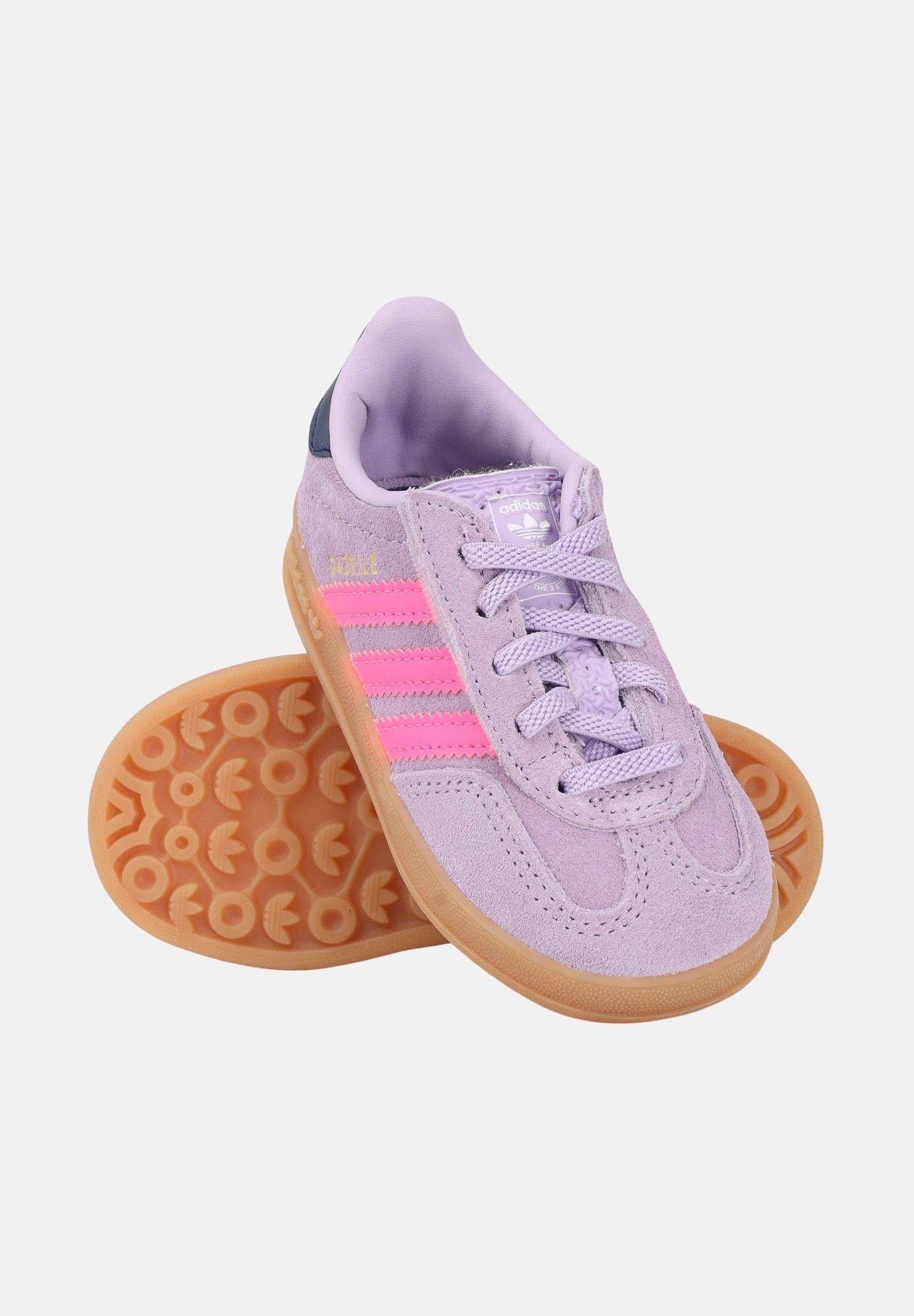 ADIDAS ORIGINALS Sneakers GAZELLE INDOOR lilla da neonato IH4012 . ADIDAS ORIGINALS 