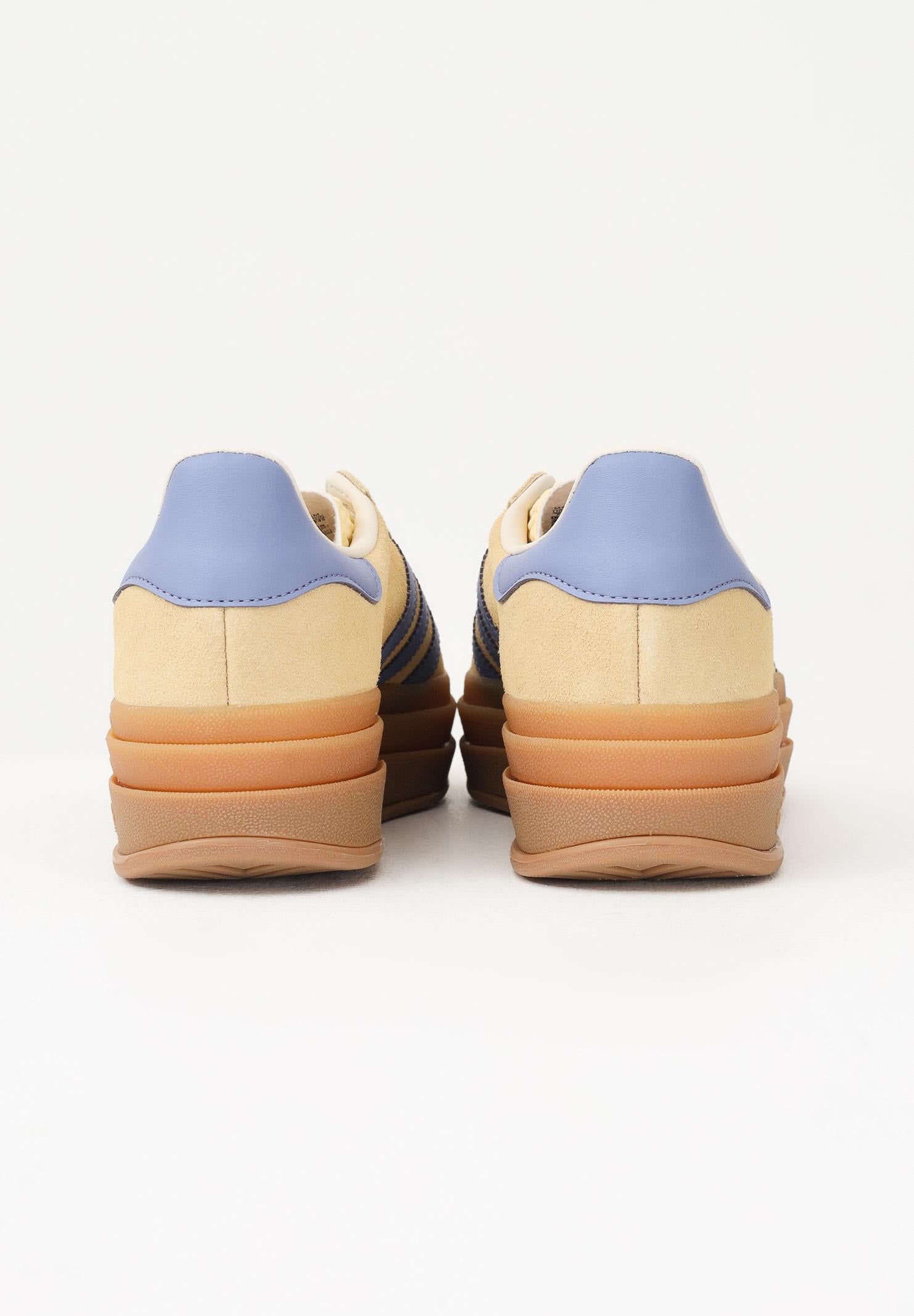 ADIDAS ORIGINALS Sneakers Gazelle Bold gialle e lilla da donna IH6457 . ADIDAS ORIGINALS 