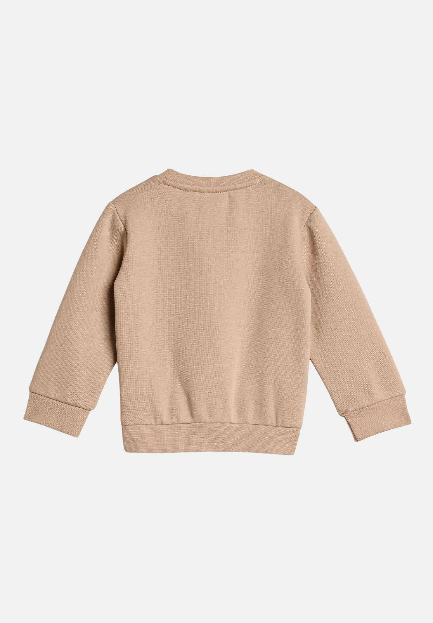 ADIDAS ORIGINALS Tuta CREW SET beige da neonato KV1743 . ADIDAS ORIGINALS 