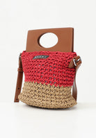 MARNI Borsa leggera in tessuto effetto rafia bicolor da donna M01475M00UH 0M416 MARNI 