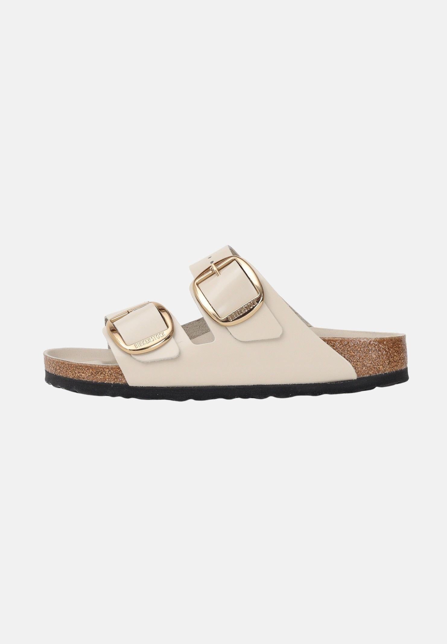 BIRKENSTOCK Caiabatte Arizona Big Buckle panna da donna 1031873 . BIRKENSTOCK 