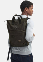 BARBOUR Zaino Field verde oliva per uomo e donna 252MUBA0714 OL71 BARBOUR 