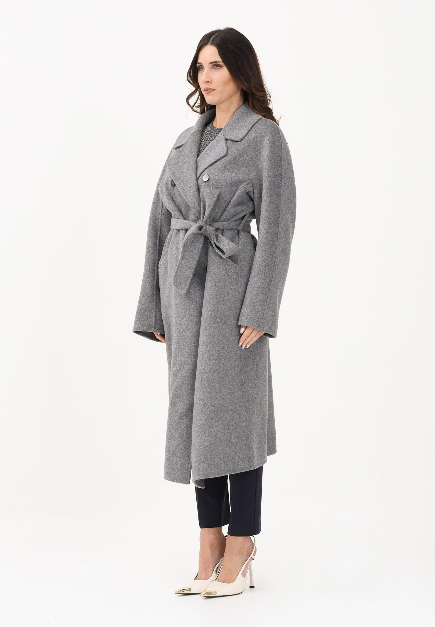 SIMONA CORSELLINI Cappotto lungo grigio da donna A25CPCPV1101 V0740 SIMONA CORSELLINI 